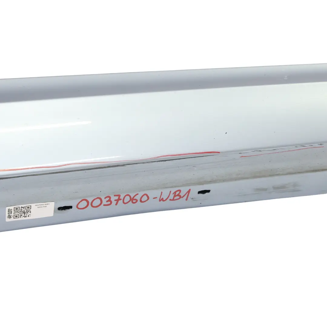 Faldón Lateral BMW E90 E91 LCI Listón de umbral Derecho Bluewater Metallic - 896 para con número de pieza 0037060 Faldón Lateral BMW E90 E91 LCI Listón de umbral Derecho Bluewater Metallic - 896 - SKU 0037060-WB1 - Número de pieza 0037060