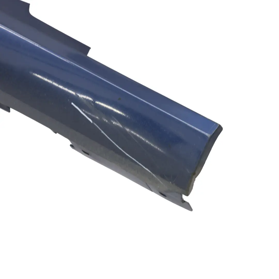  Faldón Lateral BMW E92 E93 LCI Listón de umbral Derecho Tiefseeblau Azul - A76 - SKU 0038432-DSB - Número de pieza 0038432