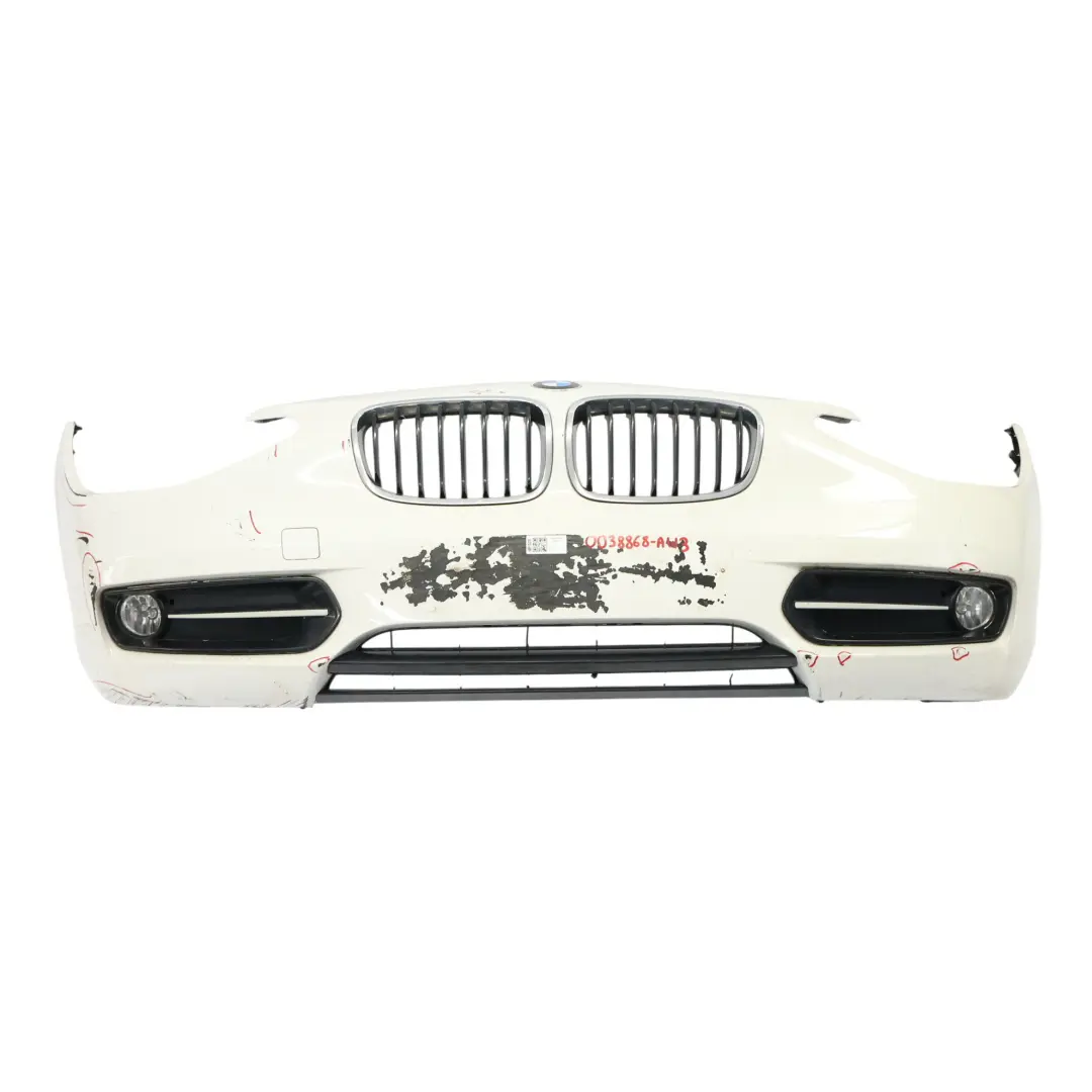 Bumper Front Trim Panel Covering Alpinweiss White - 300 to BMW F20 F21 with Part number 0038868 BMW F20 F21 Bumper Front Trim Panel Covering Alpinweiss White - 300 - SKU 0038868-AW3 - Part number 0038868