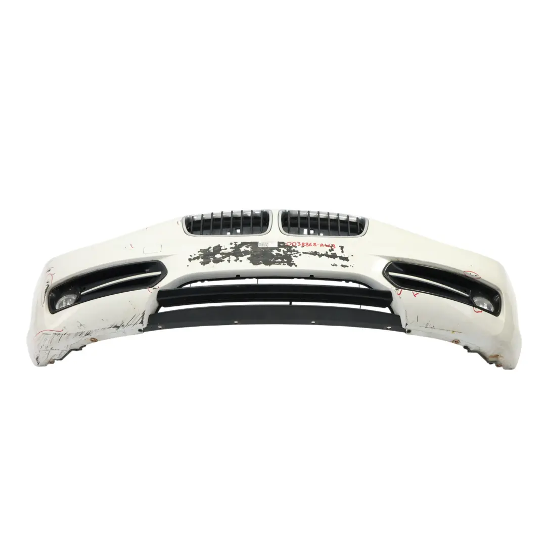 Bumper Front Trim Panel Covering Alpinweiss White - 300 to BMW F20 F21 with Part number 0038868 BMW F20 F21 Bumper Front Trim Panel Covering Alpinweiss White - 300 - SKU 0038868-AW3 - Part number 0038868