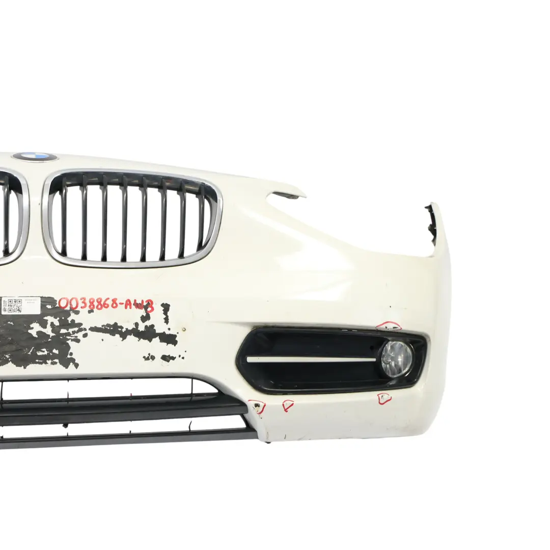 Bumper Front Trim Panel Covering Alpinweiss White - 300 to BMW F20 F21 with Part number 0038868 BMW F20 F21 Bumper Front Trim Panel Covering Alpinweiss White - 300 - SKU 0038868-AW3 - Part number 0038868