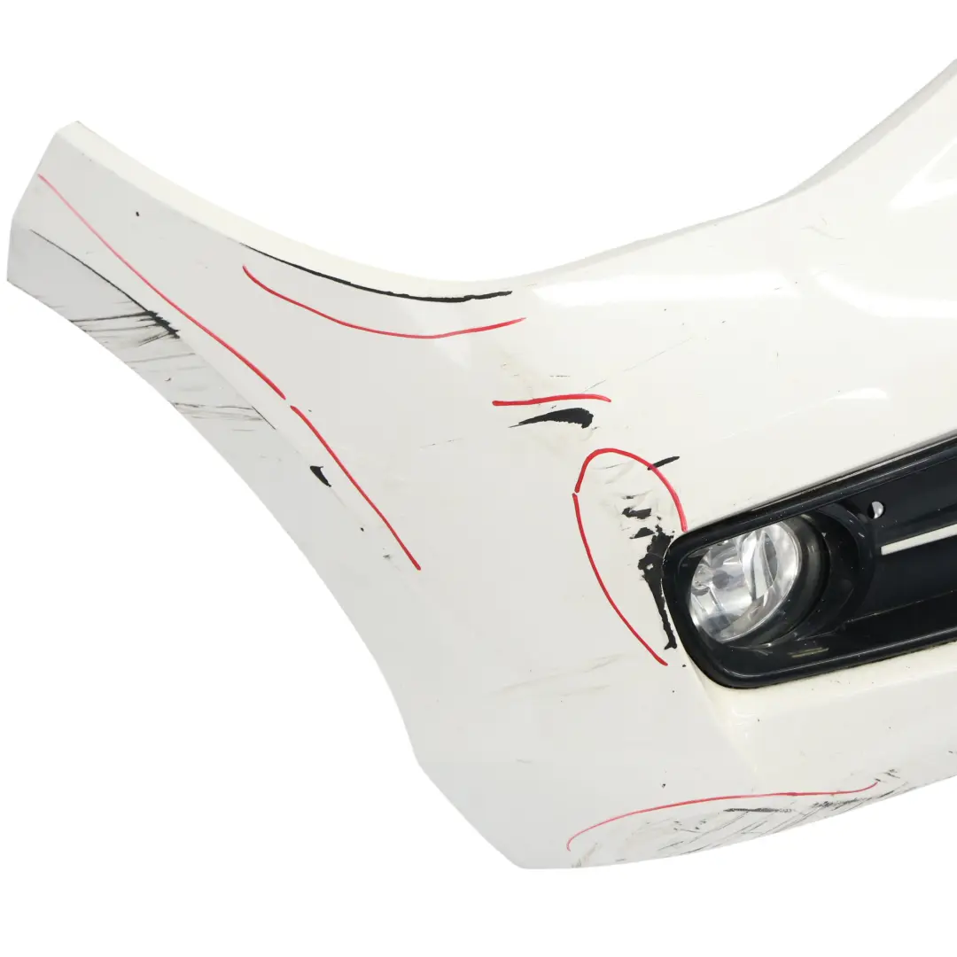 Bumper Front Trim Panel Covering Alpinweiss White - 300 to BMW F20 F21 with Part number 0038868 BMW F20 F21 Bumper Front Trim Panel Covering Alpinweiss White - 300 - SKU 0038868-AW3 - Part number 0038868