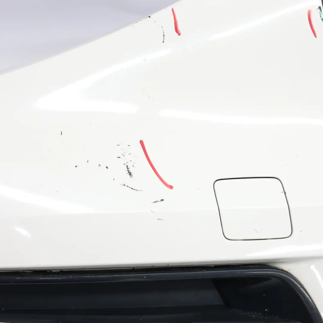 Bumper Front Trim Panel Covering Alpinweiss White - 300 to BMW F20 F21 with Part number 0038868 BMW F20 F21 Bumper Front Trim Panel Covering Alpinweiss White - 300 - SKU 0038868-AW3 - Part number 0038868