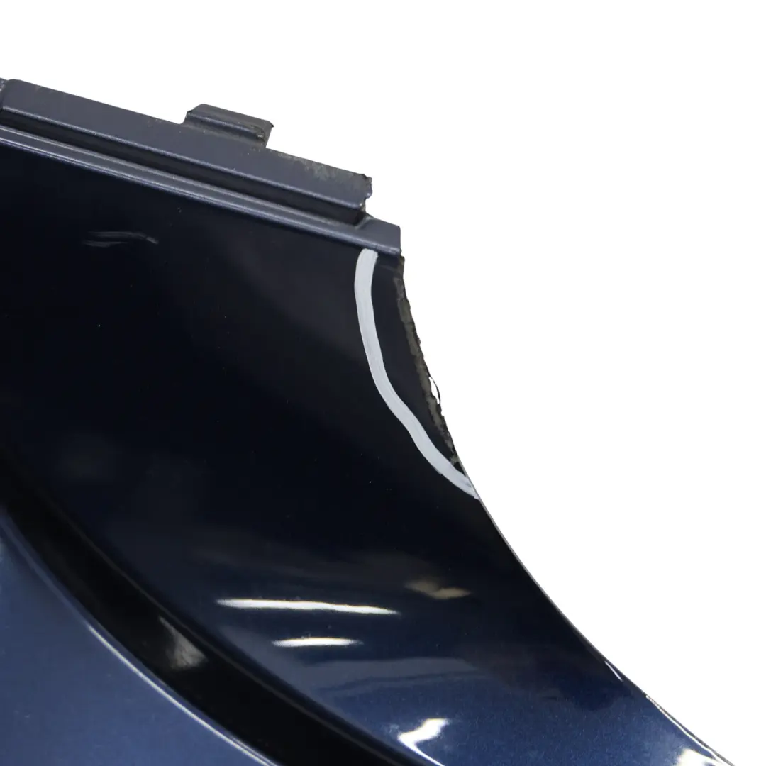 Bumper BMW F20 F21 Trim Panel Cover PDC Tiefseeblau Blue Metallic - A76 to Rear with Part number 0038877 Rear Bumper BMW F20 F21 Trim Panel Cover PDC Tiefseeblau Blue Metallic - A76 - SKU 0038877-DSB - Part number 0038877