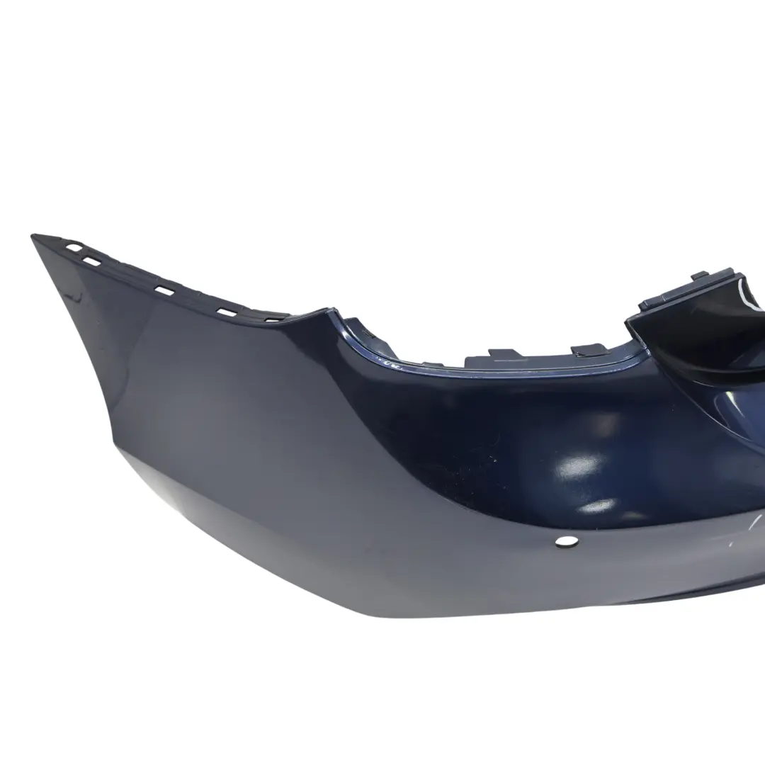 Bumper BMW F20 F21 Trim Panel Cover PDC Tiefseeblau Blue Metallic - A76 to Rear with Part number 0038877 Rear Bumper BMW F20 F21 Trim Panel Cover PDC Tiefseeblau Blue Metallic - A76 - SKU 0038877-DSB - Part number 0038877