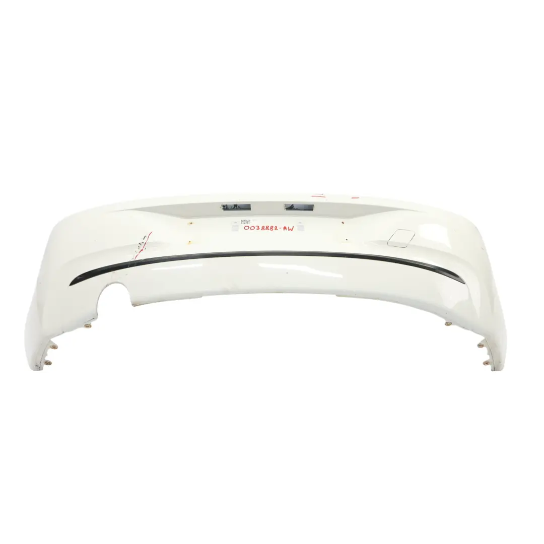 Bumper Trim Panel Alpinweiss Alpine White - 300 to BMW F20 F21 Rear with Part number 0038882 BMW F20 F21 Rear Bumper Trim Panel Alpinweiss Alpine White - 300 - SKU 0038882-AW - Part number 0038882