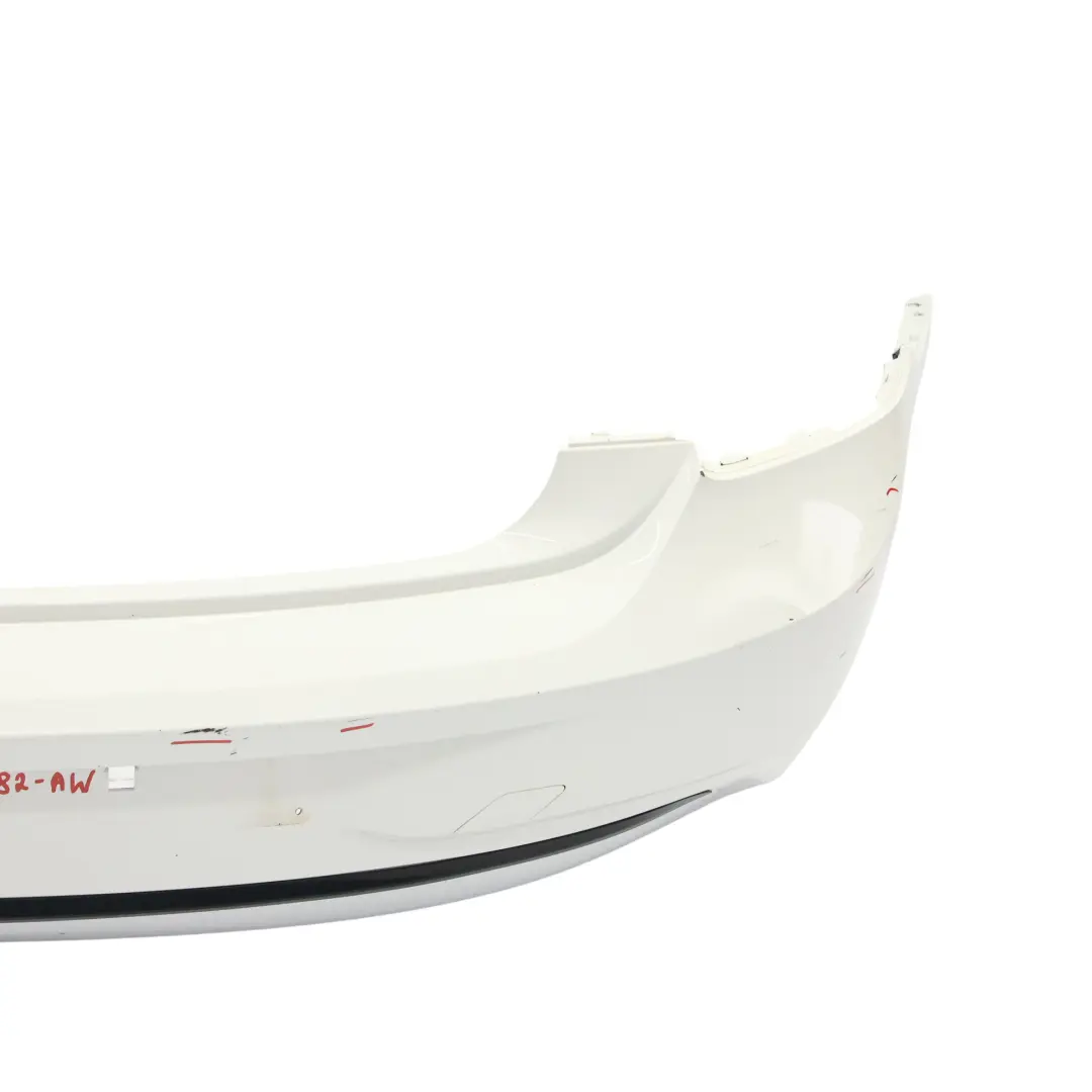 Bumper Trim Panel Alpinweiss Alpine White - 300 to BMW F20 F21 Rear with Part number 0038882 BMW F20 F21 Rear Bumper Trim Panel Alpinweiss Alpine White - 300 - SKU 0038882-AW - Part number 0038882