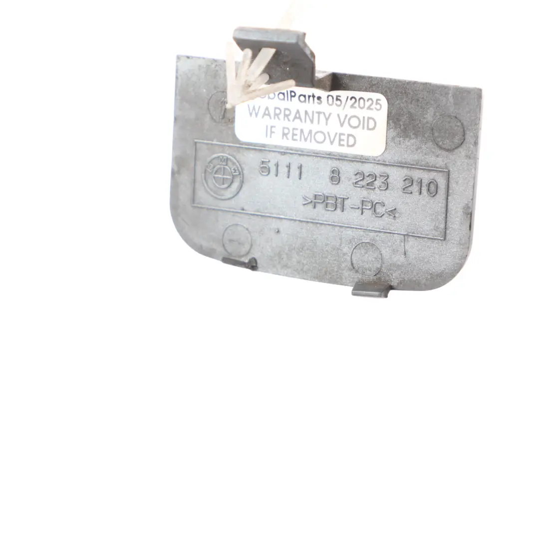  Towing Eye Flap BMW E65 E66 Front Bumper Trim Titangrau II Metallic - A36 - SKU 0136428-TGR - Part number 0136428