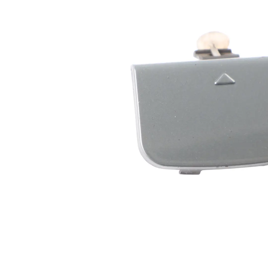  Towing Eye Flap BMW E65 E66 Front Bumper Trim Titangrau II Metallic - A08 - SKU 0136428-TGR - Part number 0136428