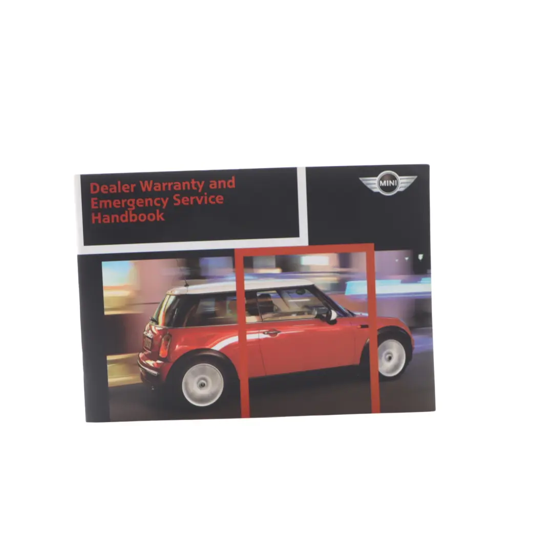 Mini R50 R53 Owner's Handbook Service Contact Pouch Case Wallet Set - SKU 0157206-1 - Part number 0157206