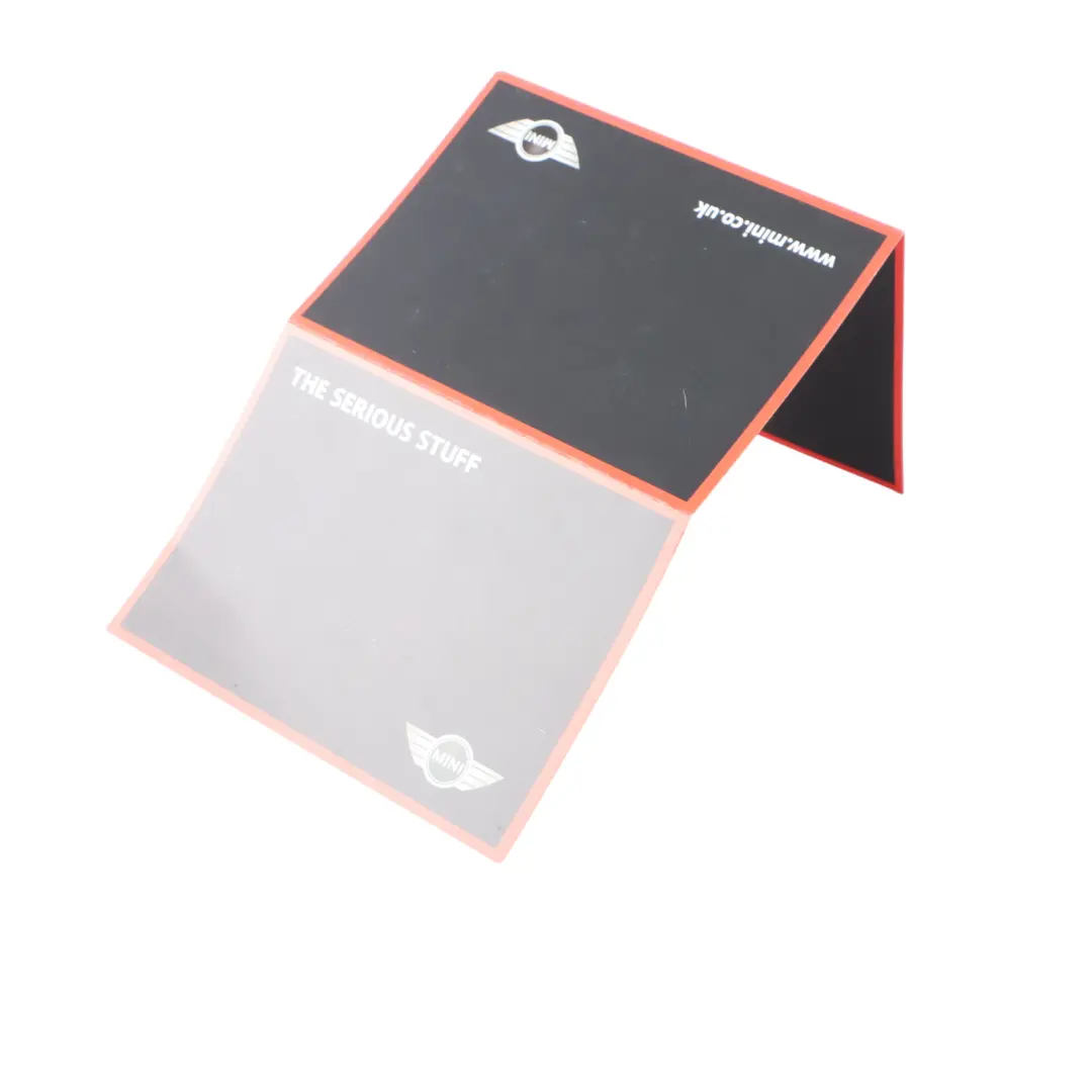 Mini R50 R53 Owner's Handbook Service Contact Pouch Case Wallet Set - SKU 0157206-1 - Part number 0157206