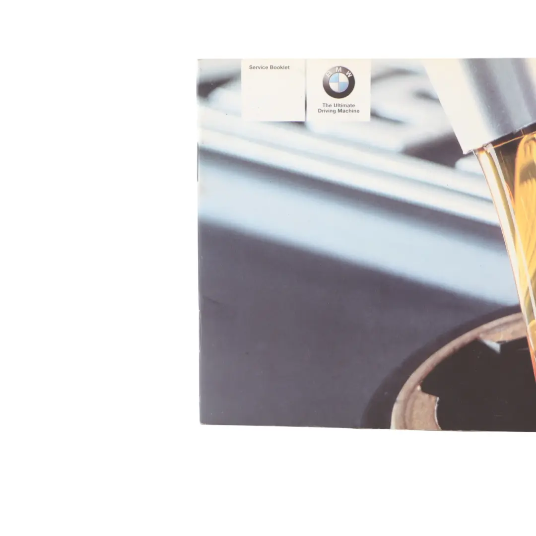 Service Booklet Owner's Handbook Book to BMW X5 E53 with Part number 0158189 BMW X5 E53 Service Booklet Owner's Handbook Book - SKU 0158189 - Part number 0158189