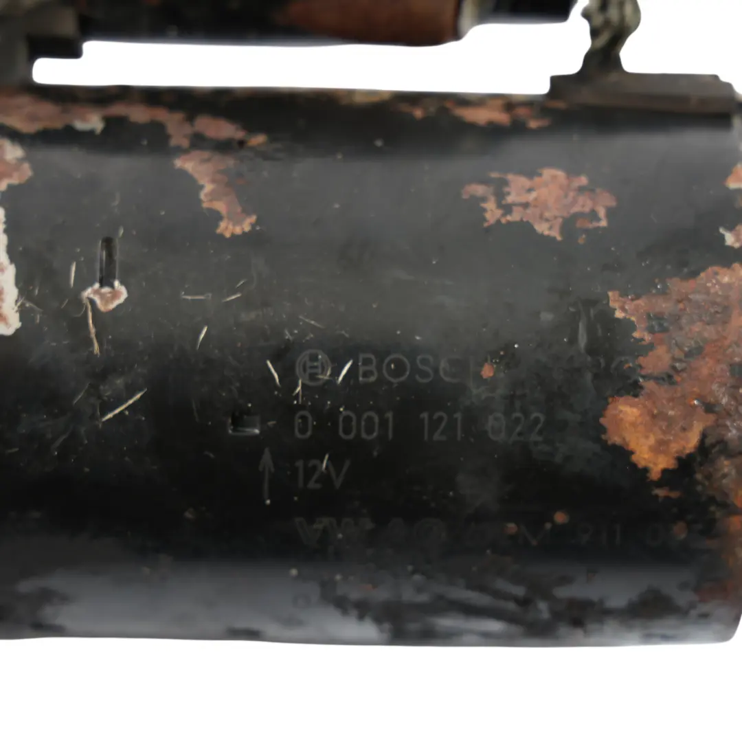 8N Mk1 1.8T Petrol Engine Starter Motor Assembly 0001121022 to Audi TT with Part number 02M91102 Audi TT 8N Mk1 1.8T Petrol Engine Starter Motor Assembly 0001121022 - SKU 02M911023 - Part number 02M91102