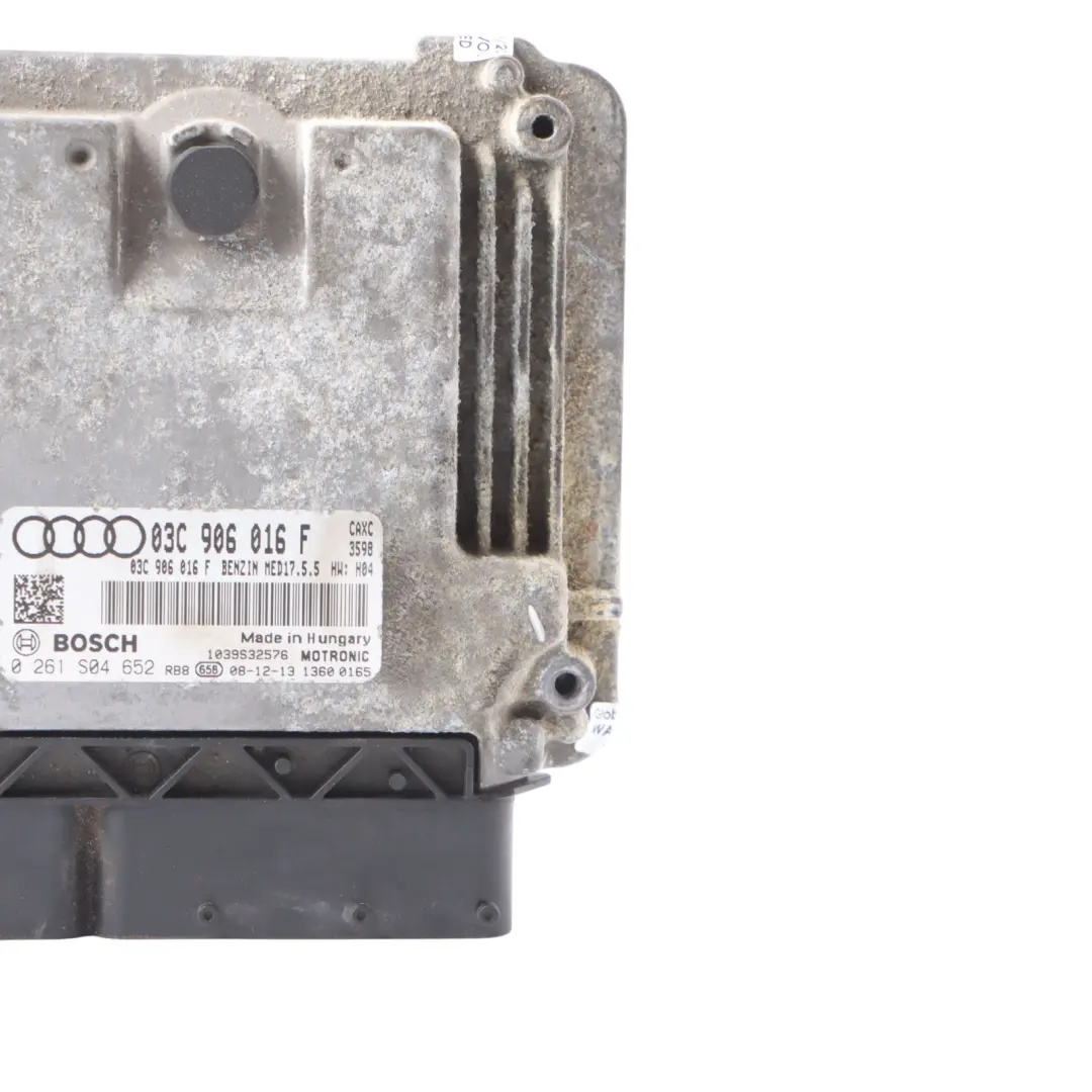 CAXC 125HP ECU Engine Control Unit Manual to Audi A3 8P 1.4 TFSI with Part number 03C906016F Audi A3 8P 1.4 TFSI CAXC 125HP ECU Engine Control Unit Manual - SKU 03C906016F - Part number 03C906016F