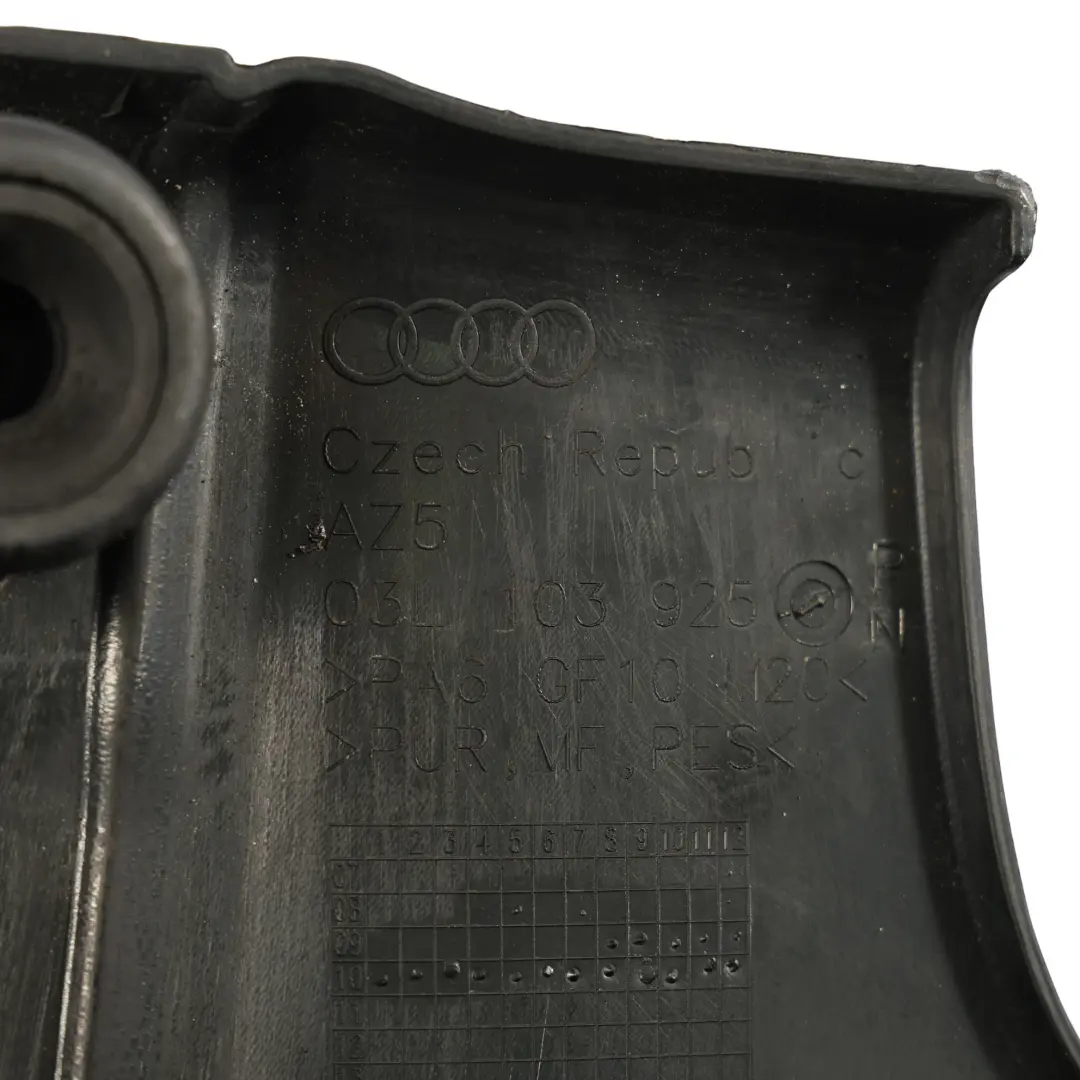 Top Engine Cover Insulation to Audi A4 A5 A6 2.0 TDI with Part number 03L103925P Audi A4 A5 A6 2.0 TDI Top Engine Cover Insulation - SKU 03L103925P - Part number 03L103925P