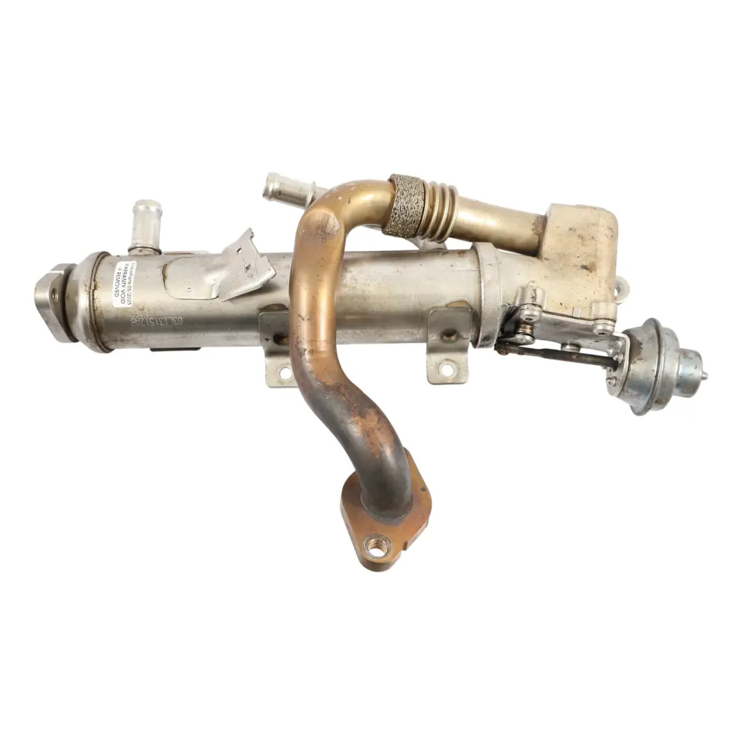 Valve Audi A4 B8 A5 8T Diesel Engine Exhaust Cooler to EGR with Part number 03L131512AB EGR Valve Audi A4 B8 A5 8T Diesel Engine Exhaust Cooler - SKU 03L131512AB - Part number 03L131512AB