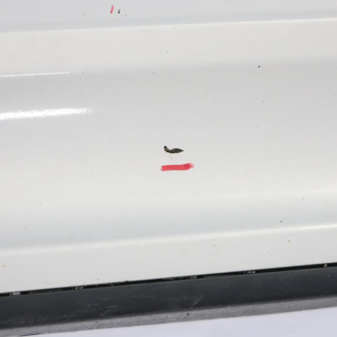  Gonna Laterale Mini R56 R57 JCW Davanzale Destro White Silver Metallic - A62 - SKU 0404114-WS - Numero di parte 0404114