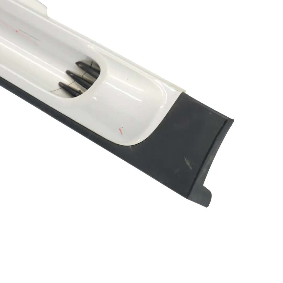 Side Skirt Mini R56 R57 JCW Left Door N/S Sill Trim White Silver Metallic - A62 to with Part number 0404115 Side Skirt Mini R56 R57 JCW Left Door N/S Sill Trim White Silver Metallic - A62 - SKU 0404115-WS - Part number 0404115