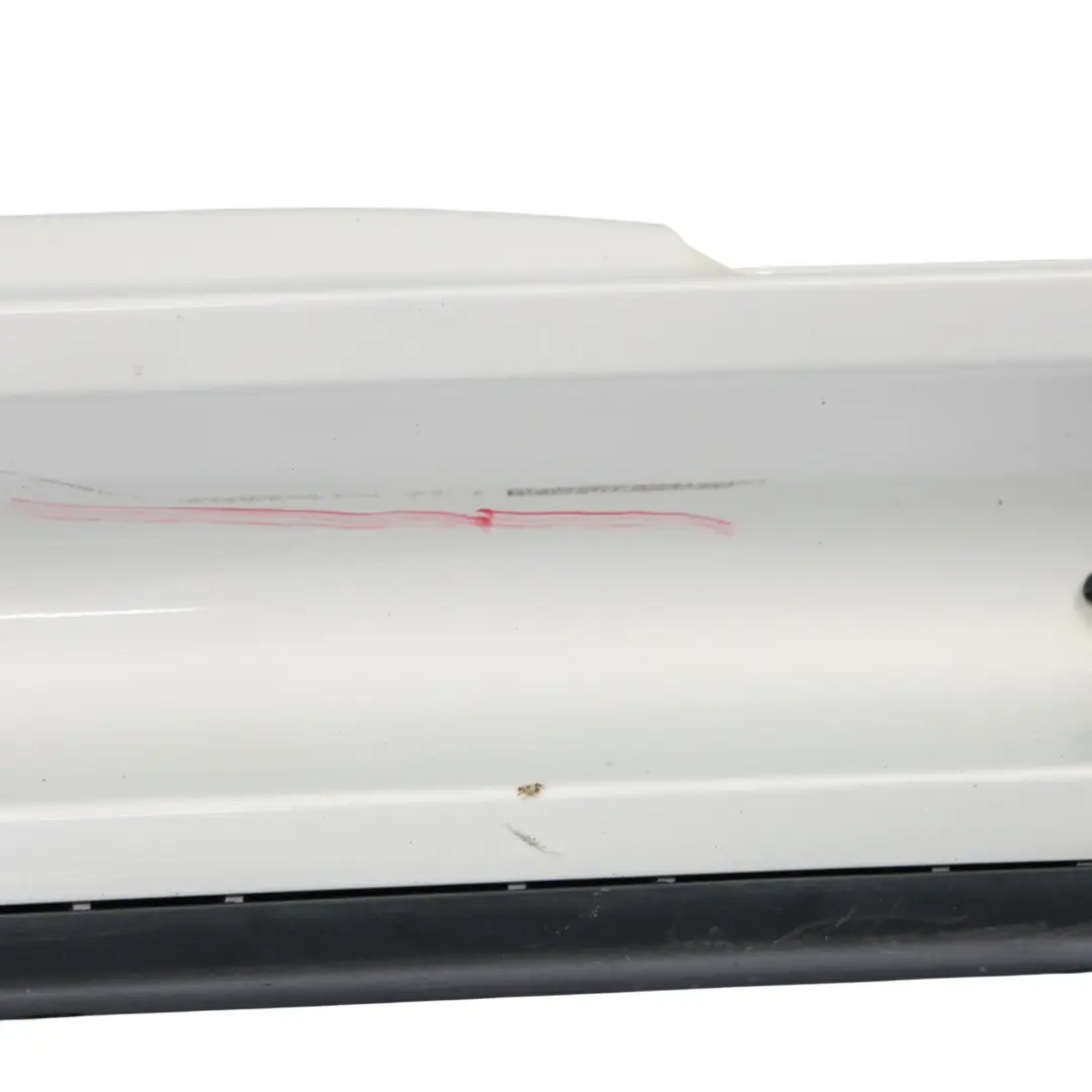  Side Skirt Mini R56 R57 JCW Left Door N/S Sill Trim White Silver Metallic - A62 - SKU 0404115-WS - Part number 0404115