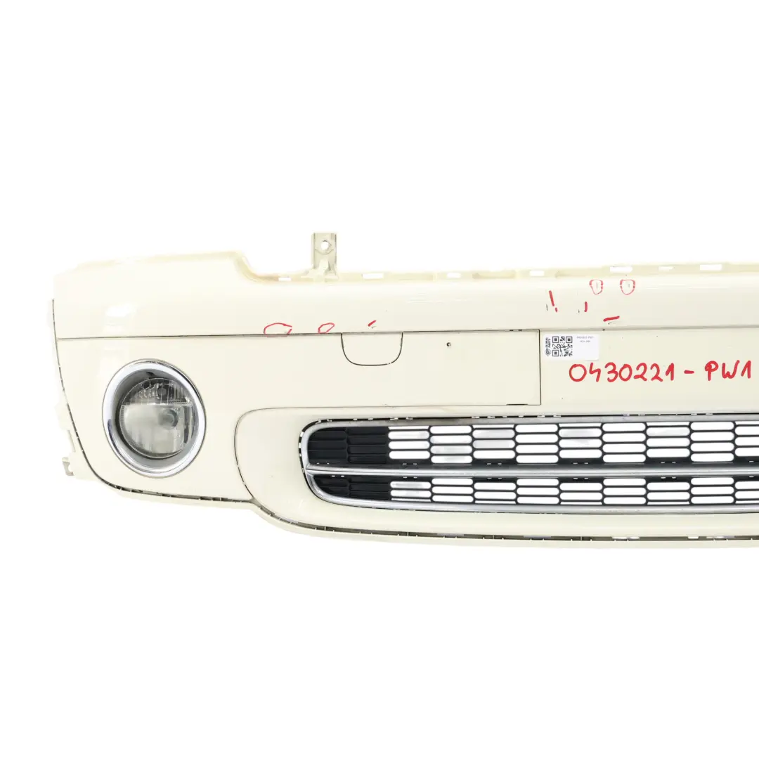Front Bumper Mini R55 R56 Trim Panel Covering Pepper White - 850 to with Part number 0430221 Front Bumper Mini R55 R56 Trim Panel Covering Pepper White - 850 - SKU 0430221-PW1 - Part number 0430221