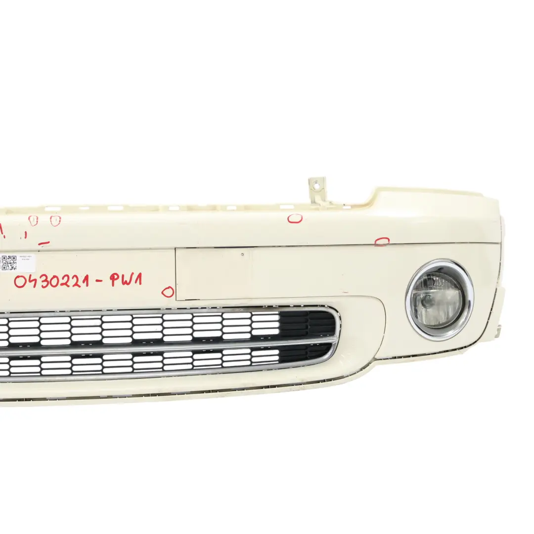 Front Bumper Mini R55 R56 Trim Panel Covering Pepper White - 850 to with Part number 0430221 Front Bumper Mini R55 R56 Trim Panel Covering Pepper White - 850 - SKU 0430221-PW1 - Part number 0430221