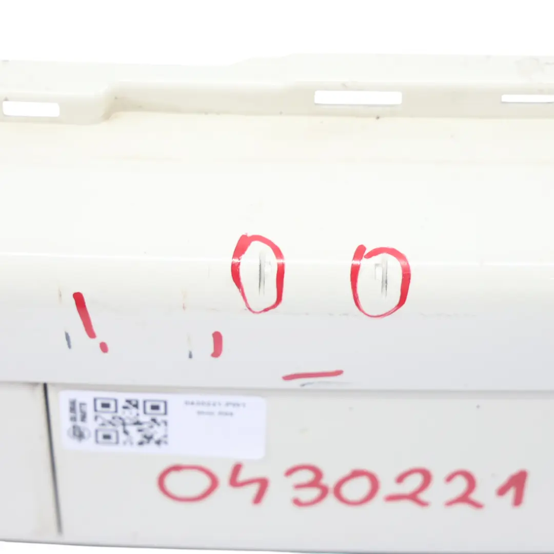 Zderzak Przedni Pepper White Biały - 850 do Mini R55 R56 o numerze 0430221 Mini R55 R56 Zderzak Przedni Pepper White Biały - 850 - SKU 0430221-PW1 - Numer Części 0430221