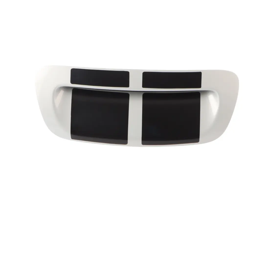 Inlet Grille Bonnet Hood White Silver A62 to Mini Cooper S R55 R56 R57 Air with Part number 2751736 Mini Cooper S R55 R56 R57 Air Inlet Grille Bonnet Hood White Silver A62 - SKU 0430302-WS - Part number 2751736