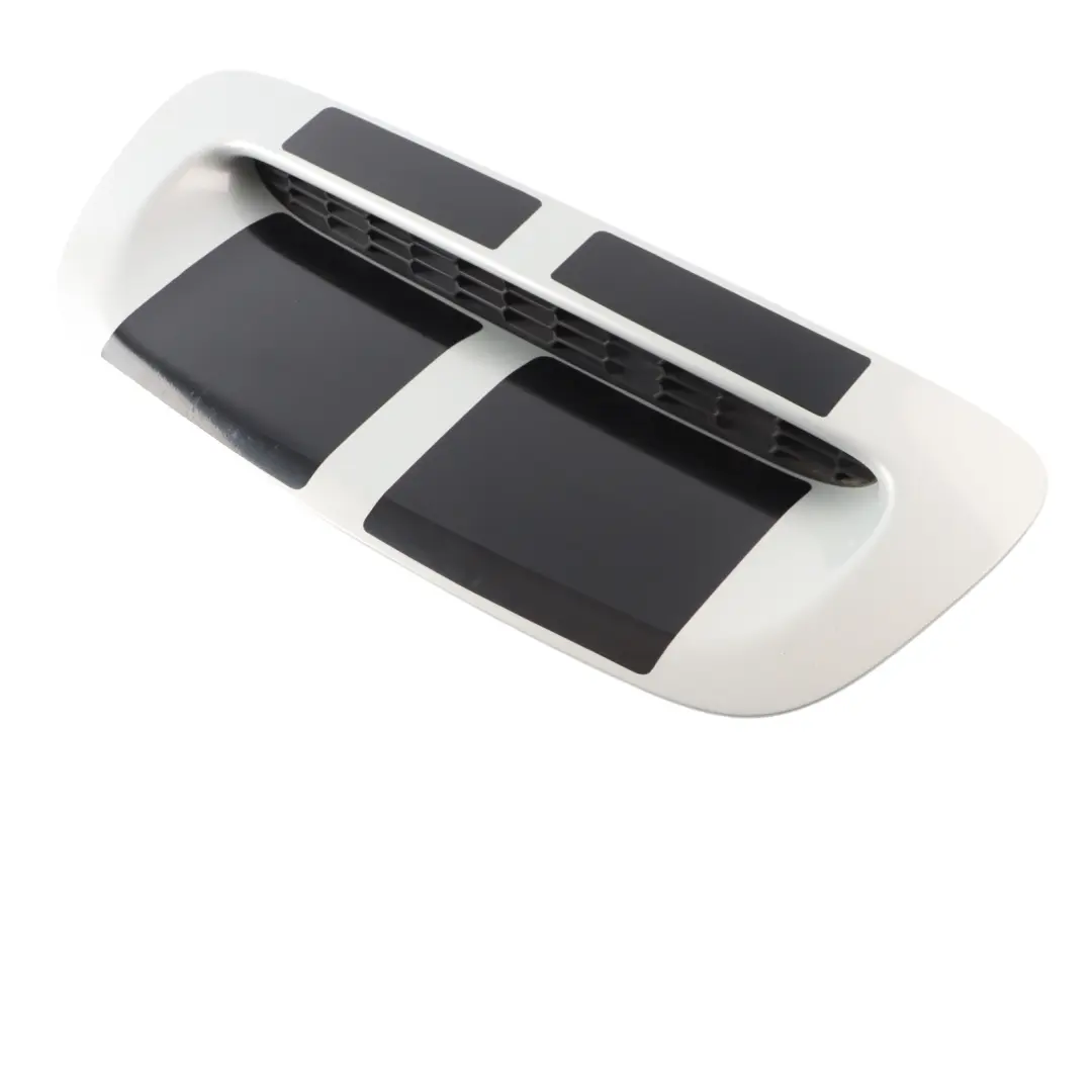 Inlet Grille Bonnet Hood White Silver A62 to Mini Cooper S R55 R56 R57 Air with Part number 2751736 Mini Cooper S R55 R56 R57 Air Inlet Grille Bonnet Hood White Silver A62 - SKU 0430302-WS - Part number 2751736