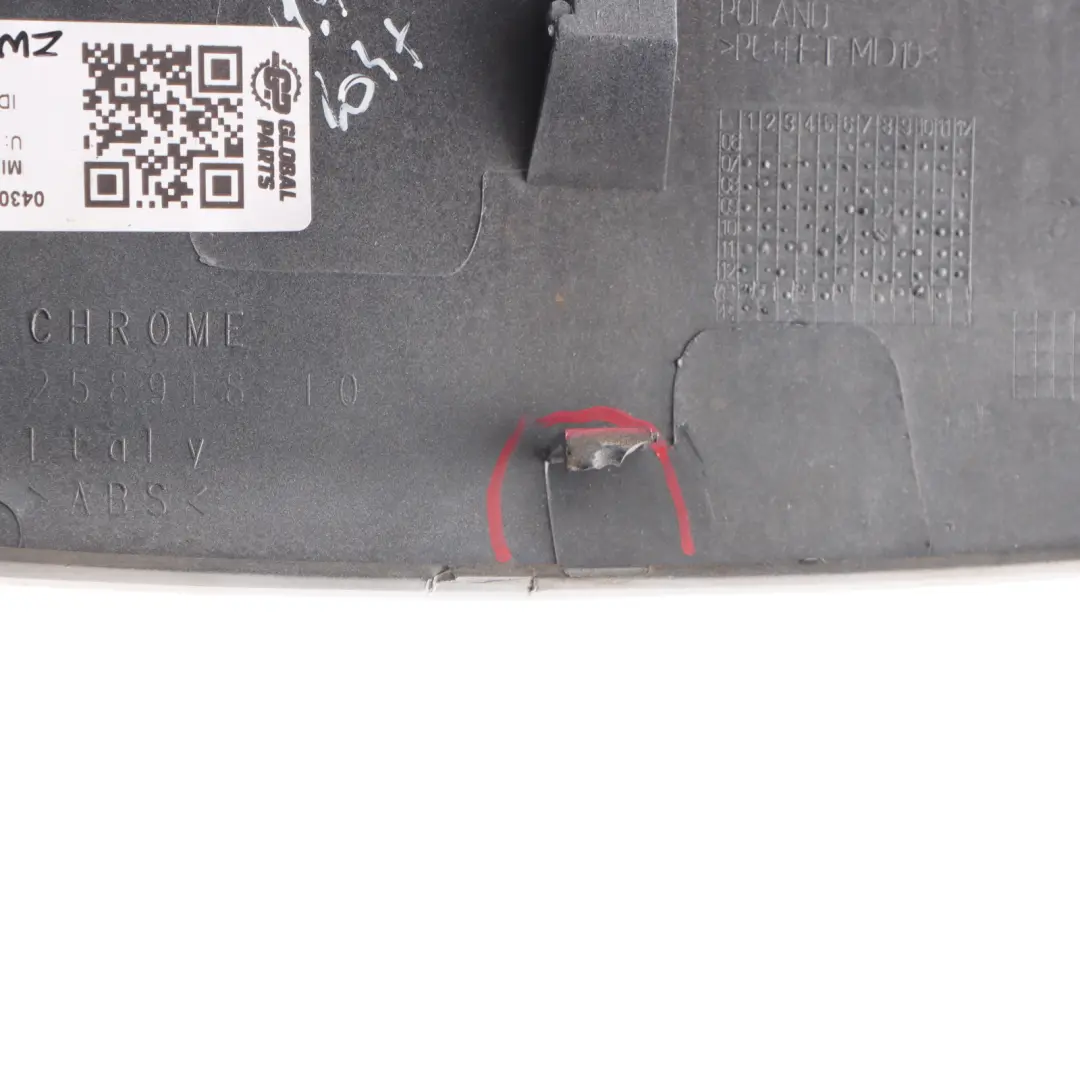 Inlet Grille Bonnet Hood White Silver A62 to Mini Cooper S R55 R56 R57 Air with Part number 2751736 Mini Cooper S R55 R56 R57 Air Inlet Grille Bonnet Hood White Silver A62 - SKU 0430302-WS - Part number 2751736