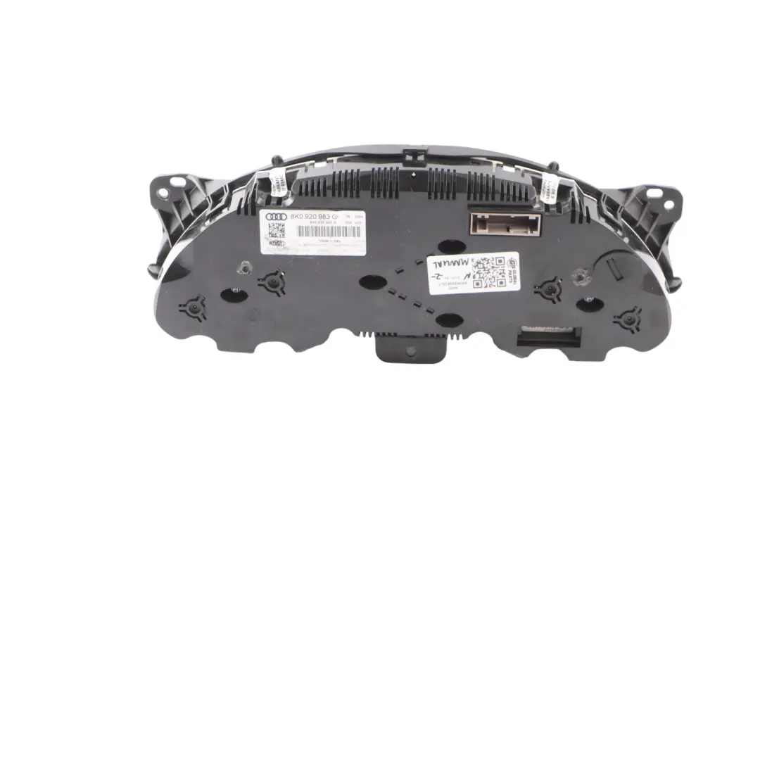 Audi A4 B8 Diesel Instrument Cluster Speedo Meter Clock Manual - SKU RHD-8K0920983G-1 - Part number 8K0920983G