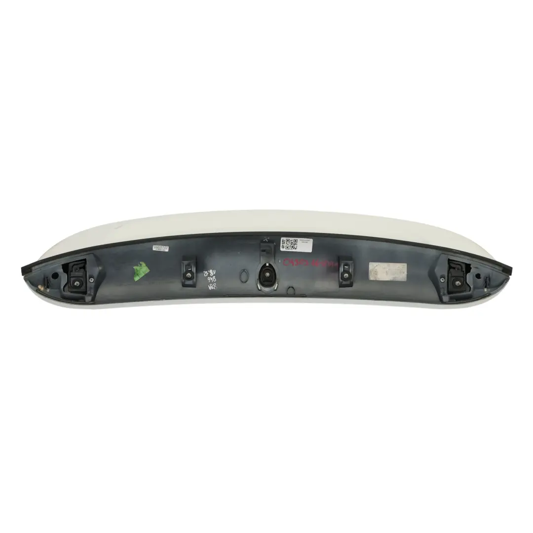 Mini R56 Cooper S Rear Spoiler Tailgate Boot Trunk Lid Trim Pepper White - 850 - SKU 0430316-PW - Part number 0430316