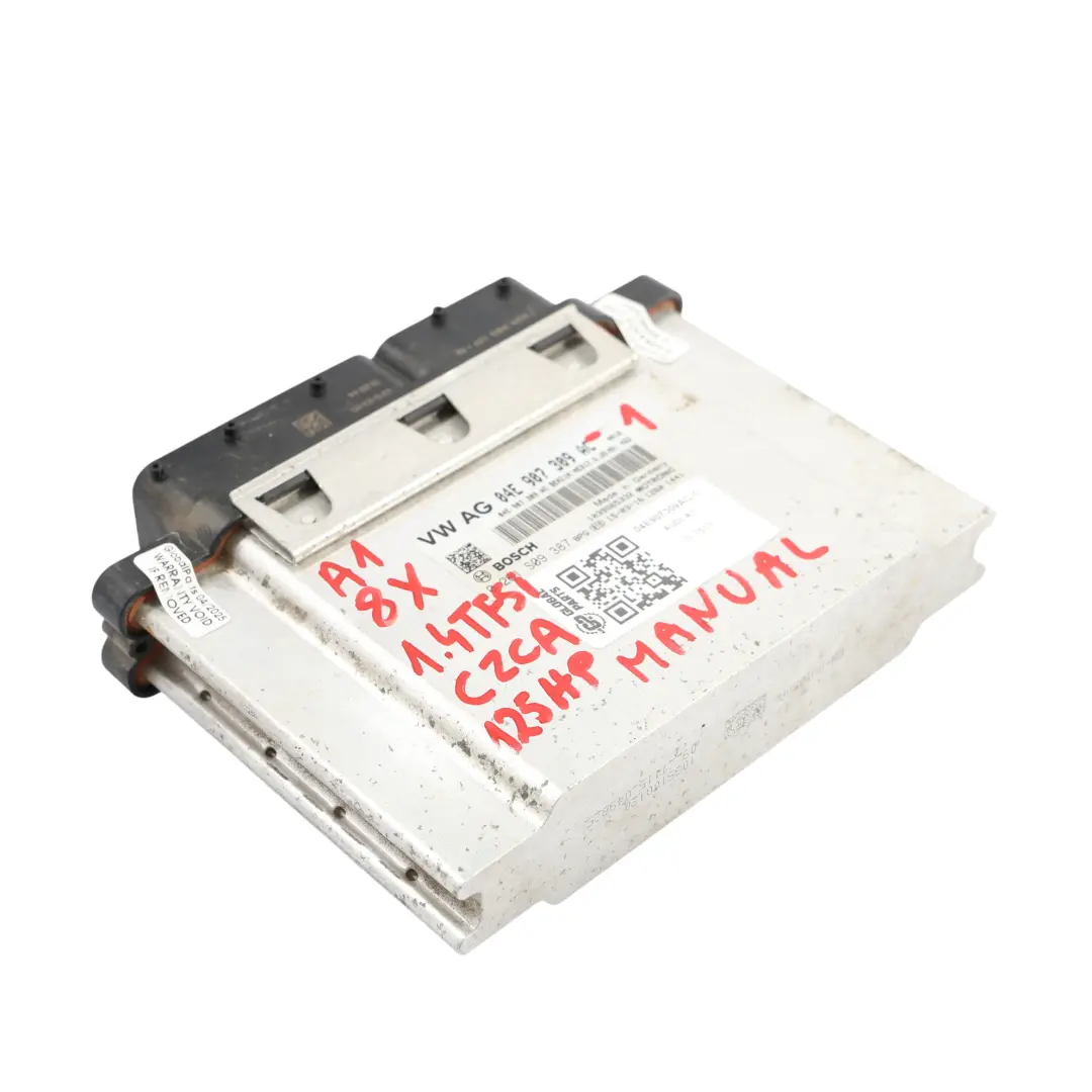Audi A1 8X 1.4 TFSI CZCA 125HP Engine ECU Kit BCM Lock + Key Manual - SKU 04E907309AC-1 - Part number 04E907309AC