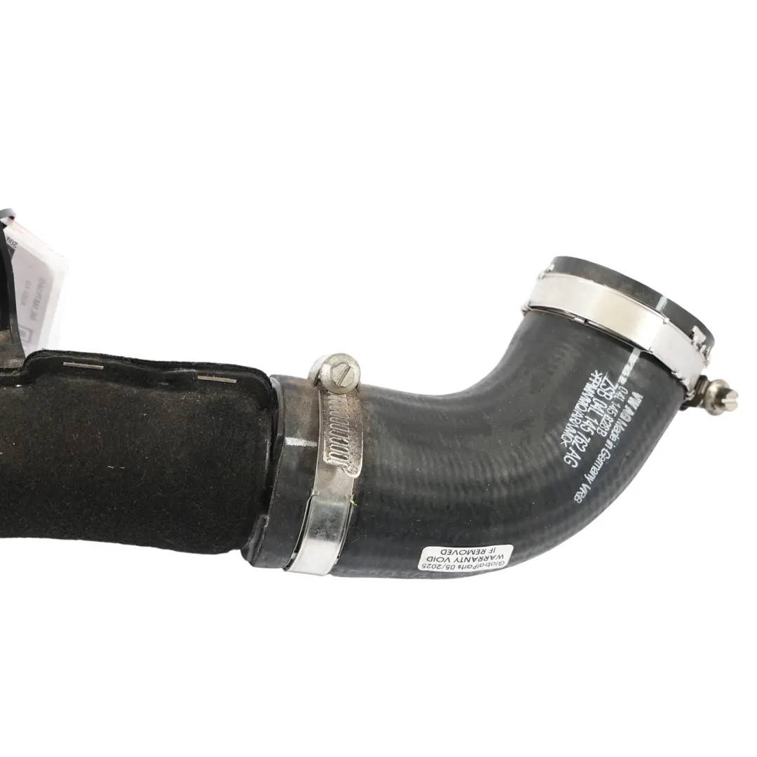 Tuyau Admission Suralimentation Échangeur Intermédiaire 04L145762AD pour Audi A3 8V à propos du numéro de pièce 04L145762AG Audi A3 8V Tuyau Admission Suralimentation Échangeur Intermédiaire 04L145762AD - SKU 04L145762AG - Numéro de pièce 04L145762AG