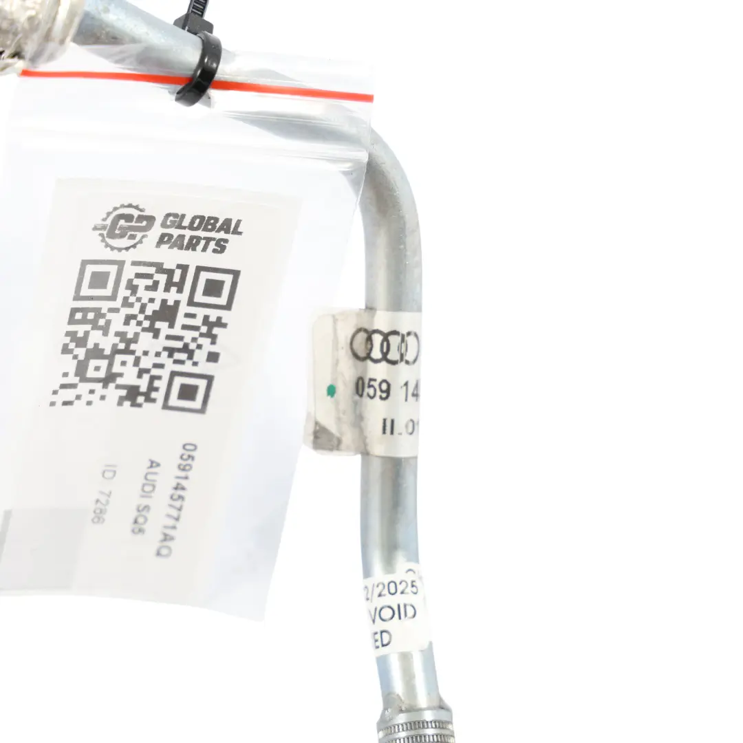 Przewód Wąż Olejowy Turbiny do Audi A6 C7 Q5 8R o numerze 059145771AQ Audi A6 C7 Q5 8R Przewód Wąż Olejowy Turbiny - SKU 059145771AQ - Numer Części 059145771AQ