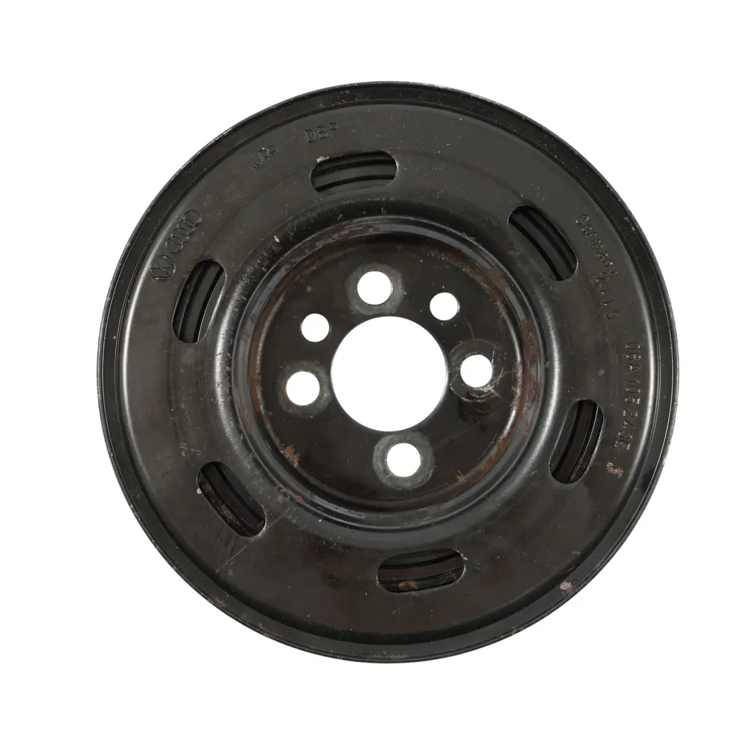 Vibration Damper Crankshaft Pulley Wheel Petrol to Audi A3 8P with Part number 06A105243E Audi A3 8P Vibration Damper Crankshaft Pulley Wheel Petrol - SKU 06A105243E - Part number 06A105243E