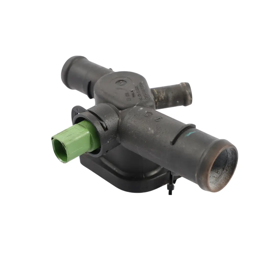 VW Volkswagen New Beetle 1.6 BFS Wasser Kühlmittel Flansch 06A121133AC - SKU 06A121132R - Teilenummer 06A121132R