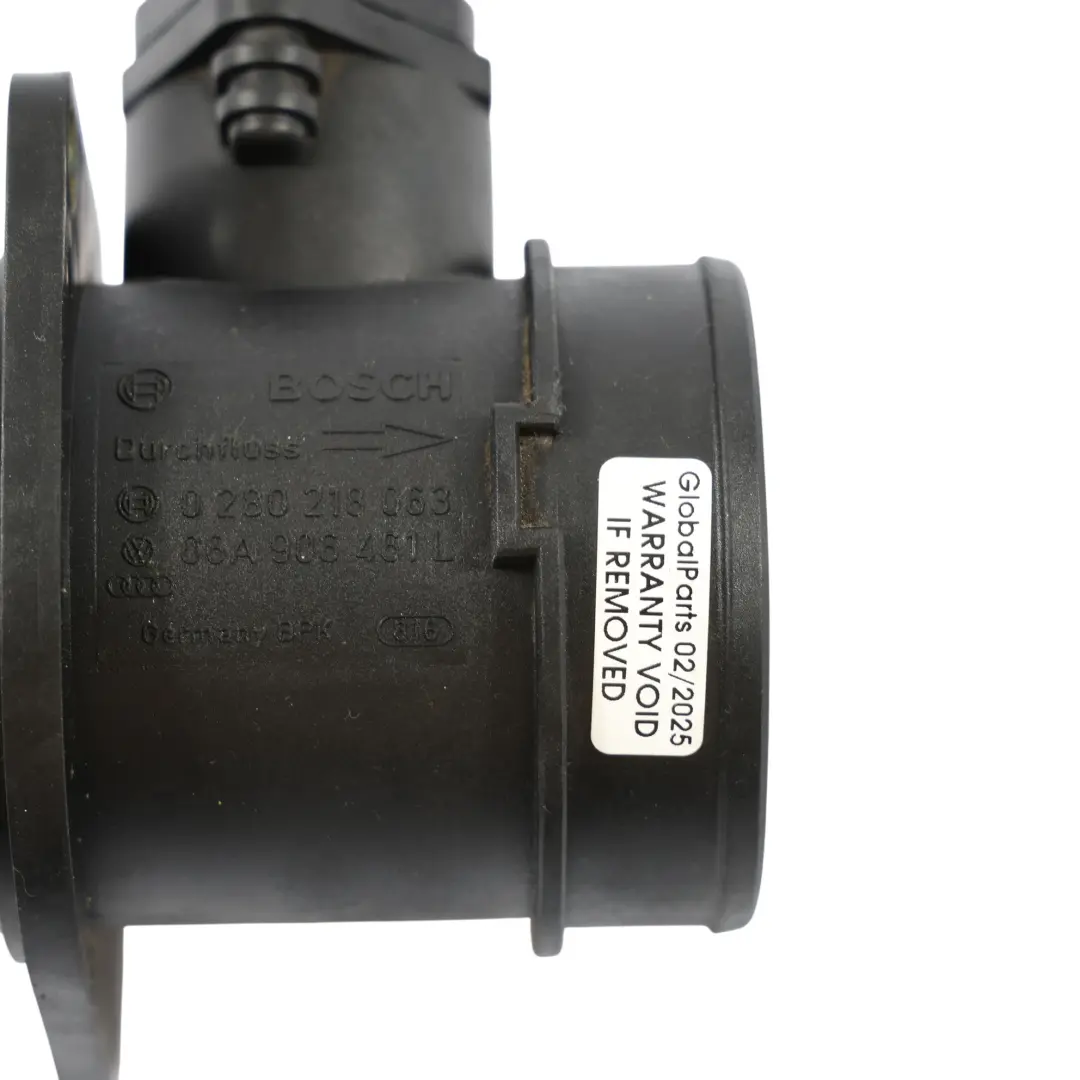 8L A4 B7 Sensore Del Misuratore Di Massa Del Flusso D'Aria per Audi A3 con numero di parte 06A906461L Audi A3 8L A4 B7 Sensore Del Misuratore Di Massa Del Flusso D'Aria - SKU 06A906461L - Numero di parte 06A906461L