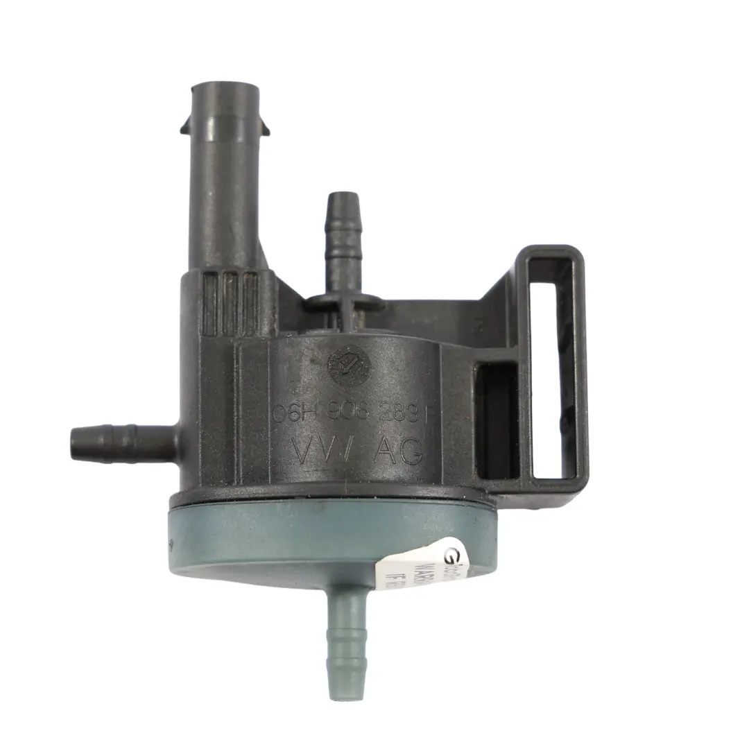 Zawór Podciśnienia do Audi VW Seat Skoda 1.8 Benzyna o numerze 06H906283F Audi VW Seat Skoda 1.8 Benzyna Zawór Podciśnienia - SKU 06H906283F - Numer Części 06H906283F