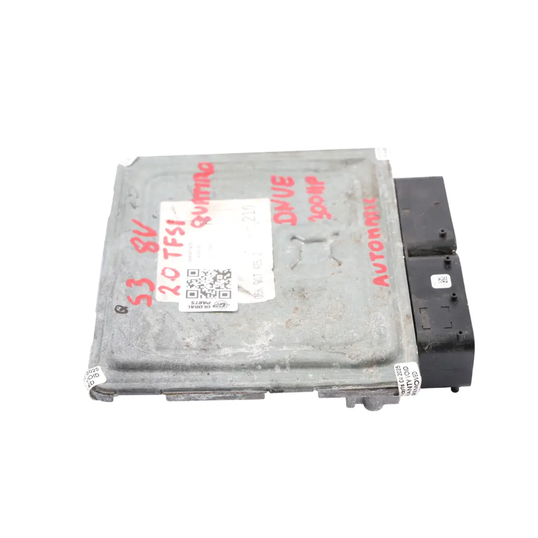 300HP DNUE Quattro Engine Module ECU Automatic to Audi S3 8V 2.0 TFSI with Part number 06K907425J Audi S3 8V 2.0 TFSI 300HP DNUE Quattro Engine Module ECU Automatic - SKU 06K907425J - Part number 06K907425J