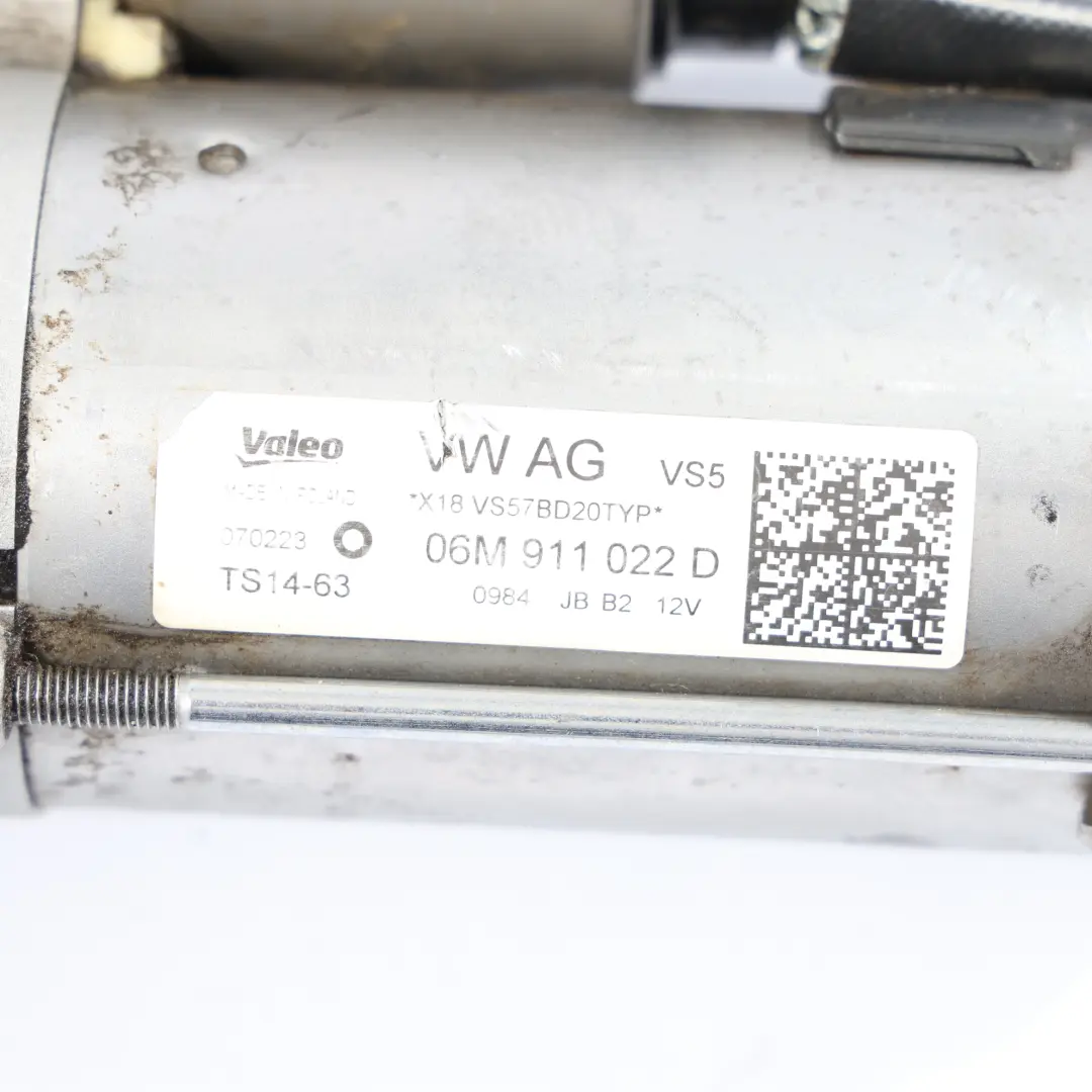 4M Motor De Arranque Diésel Valeo para Audi Q7 con número de pieza 06M911022D Audi Q7 4M Motor De Arranque Diésel Valeo - SKU 06M911022D - Número de pieza 06M911022D