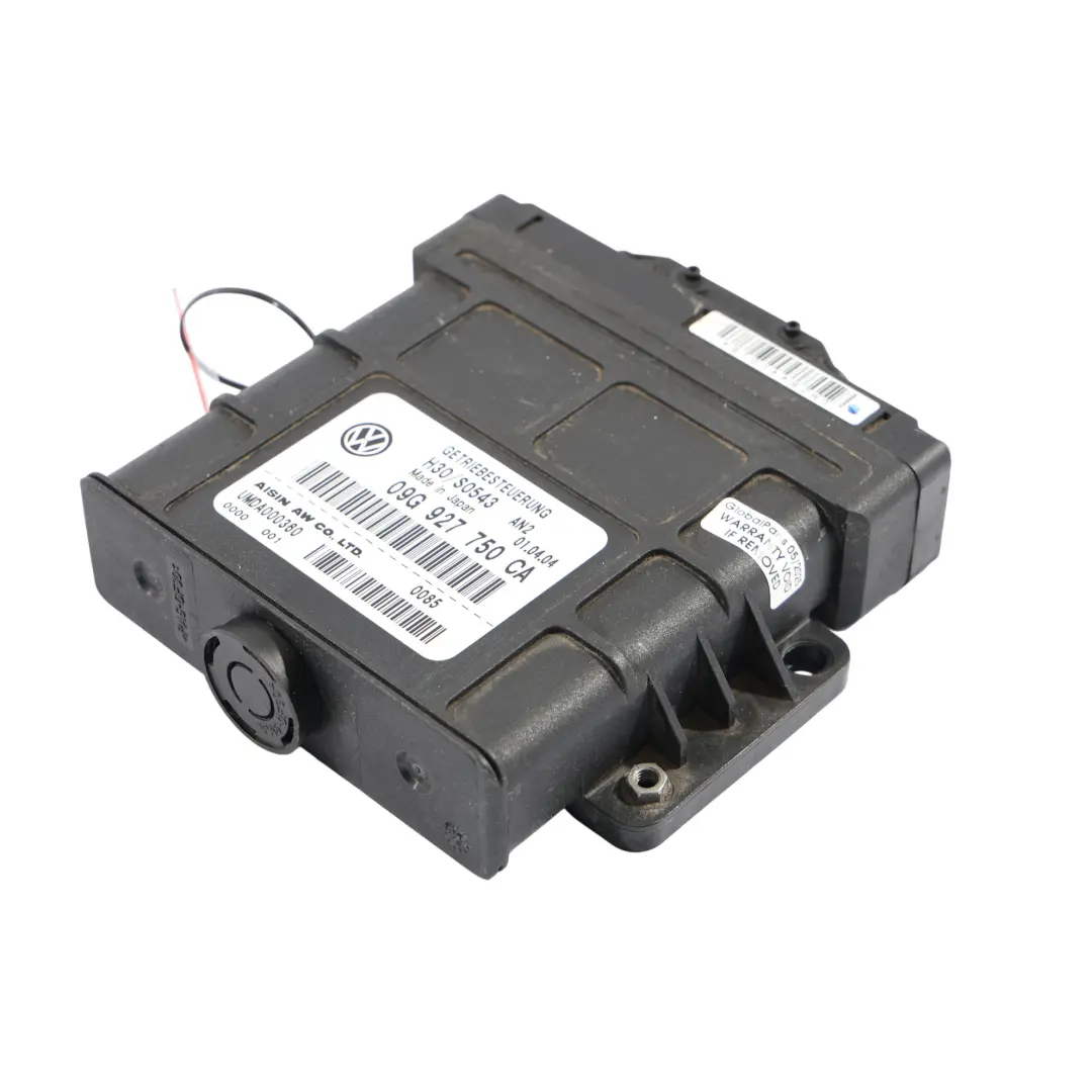 8N Automatyczna Skrzynia Biegów Moduł Sterownik do Audi TT o numerze 09G927750CA Audi TT 8N Automatyczna Skrzynia Biegów Moduł Sterownik - SKU 09G927750CA - Numer Części 09G927750CA