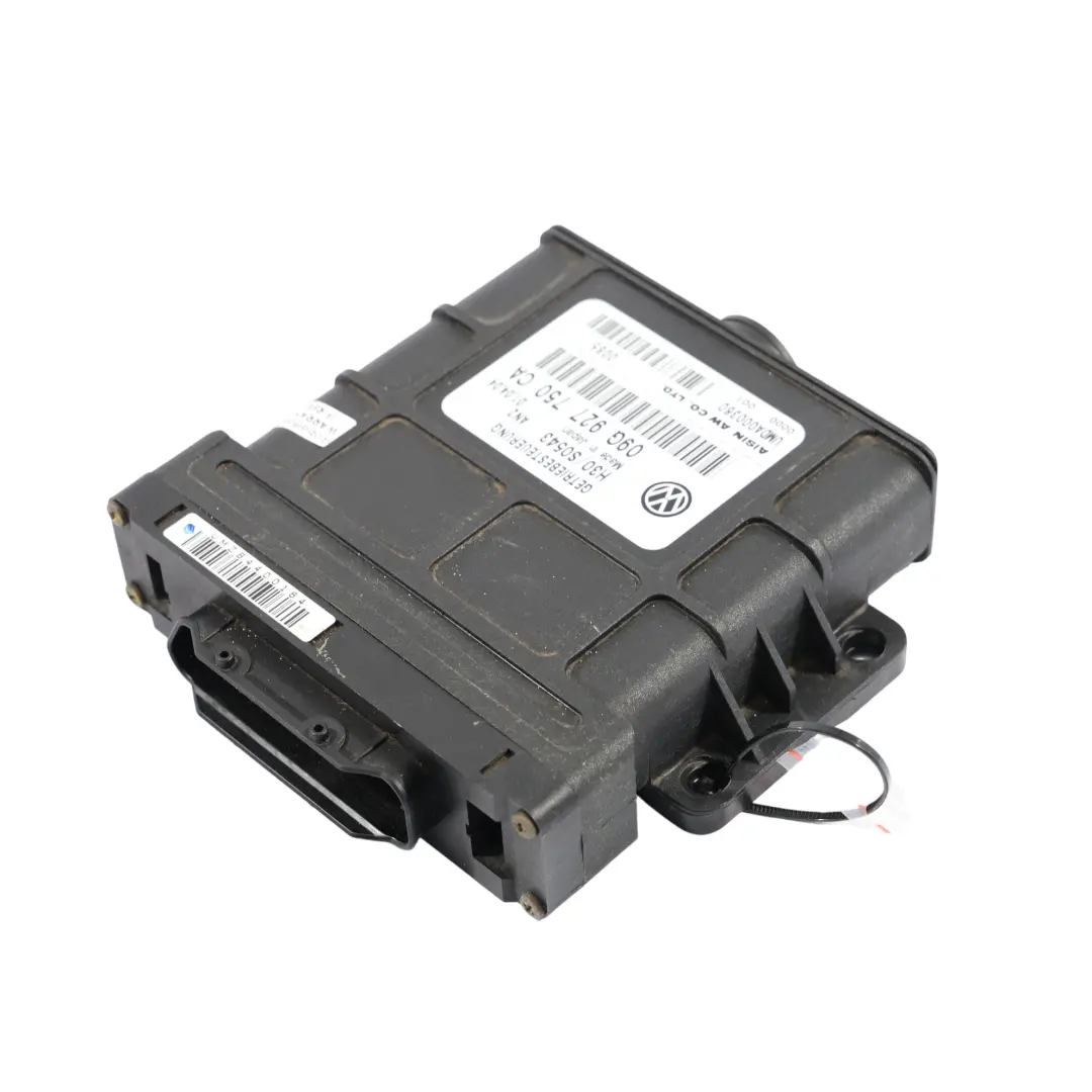 8N Automatyczna Skrzynia Biegów Moduł Sterownik do Audi TT o numerze 09G927750CA Audi TT 8N Automatyczna Skrzynia Biegów Moduł Sterownik - SKU 09G927750CA - Numer Części 09G927750CA