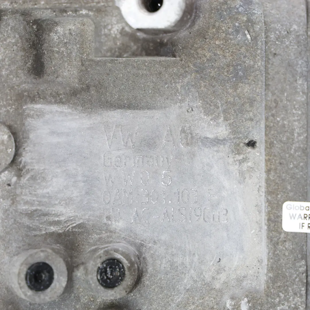 CDAA Boîte Vitesses Automatique MPJ GARANTIE pour Audi A3 8P 1.8 TFSI à propos du numéro de pièce 0AM300050E Audi A3 8P 1.8 TFSI CDAA Boîte Vitesses Automatique MPJ GARANTIE - SKU 0AM300050E - Numéro de pièce 0AM300050E