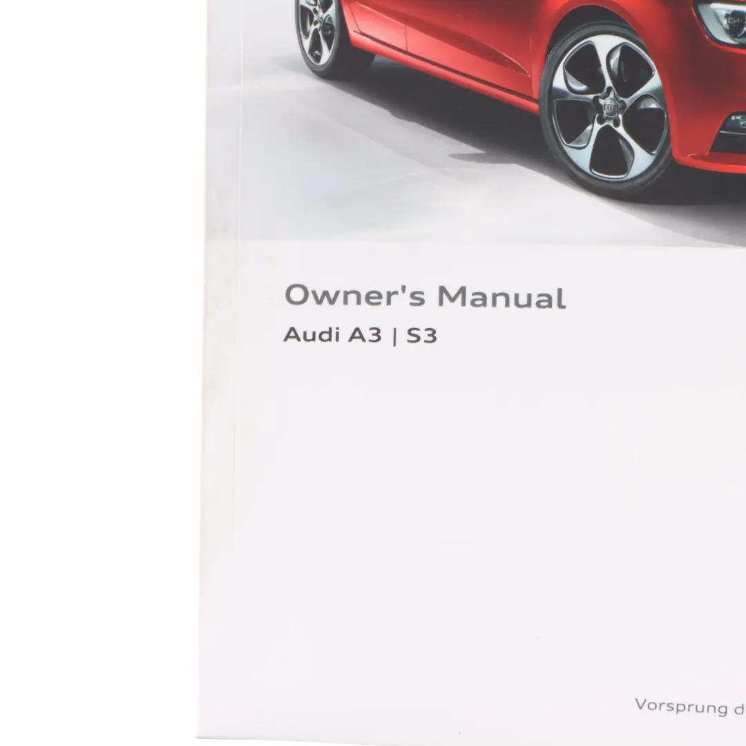 Owner's Handbook Book Instructions Guide Booklet Manual to Audi A1 8X with Part number 1615618V020 Audi A1 8X Owner's Handbook Book Instructions Guide Booklet Manual - SKU 1615618V020 - Part number 1615618V020
