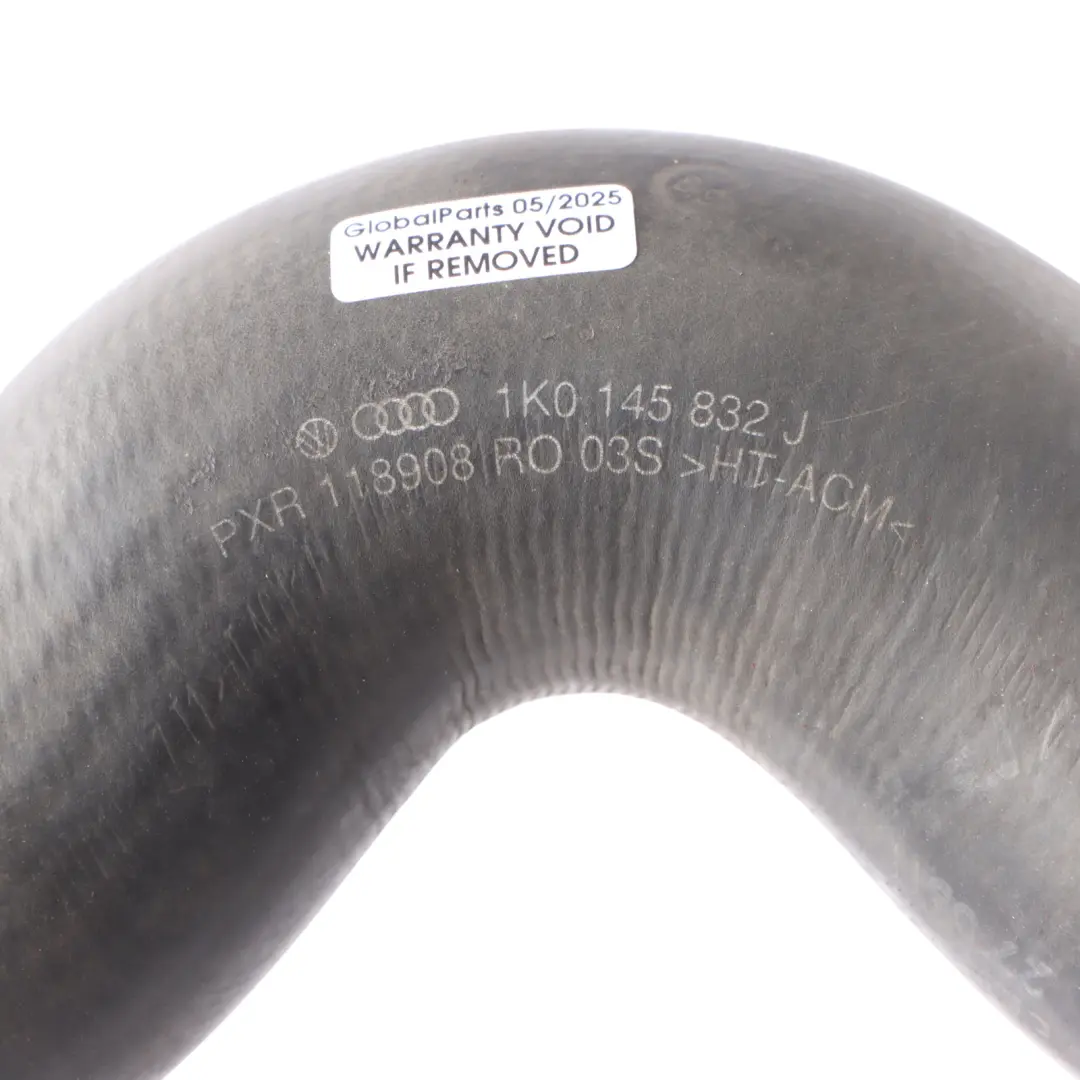 Ladeluftkühler Ansaugrohr Schlauchleitung für Audi A3 8P 1.8 TSI Turbo mit Teilenummer 1K0145832J Audi A3 8P 1.8 TSI Turbo Ladeluftkühler Ansaugrohr Schlauchleitung - SKU 1K0145832J - Teilenummer 1K0145832J