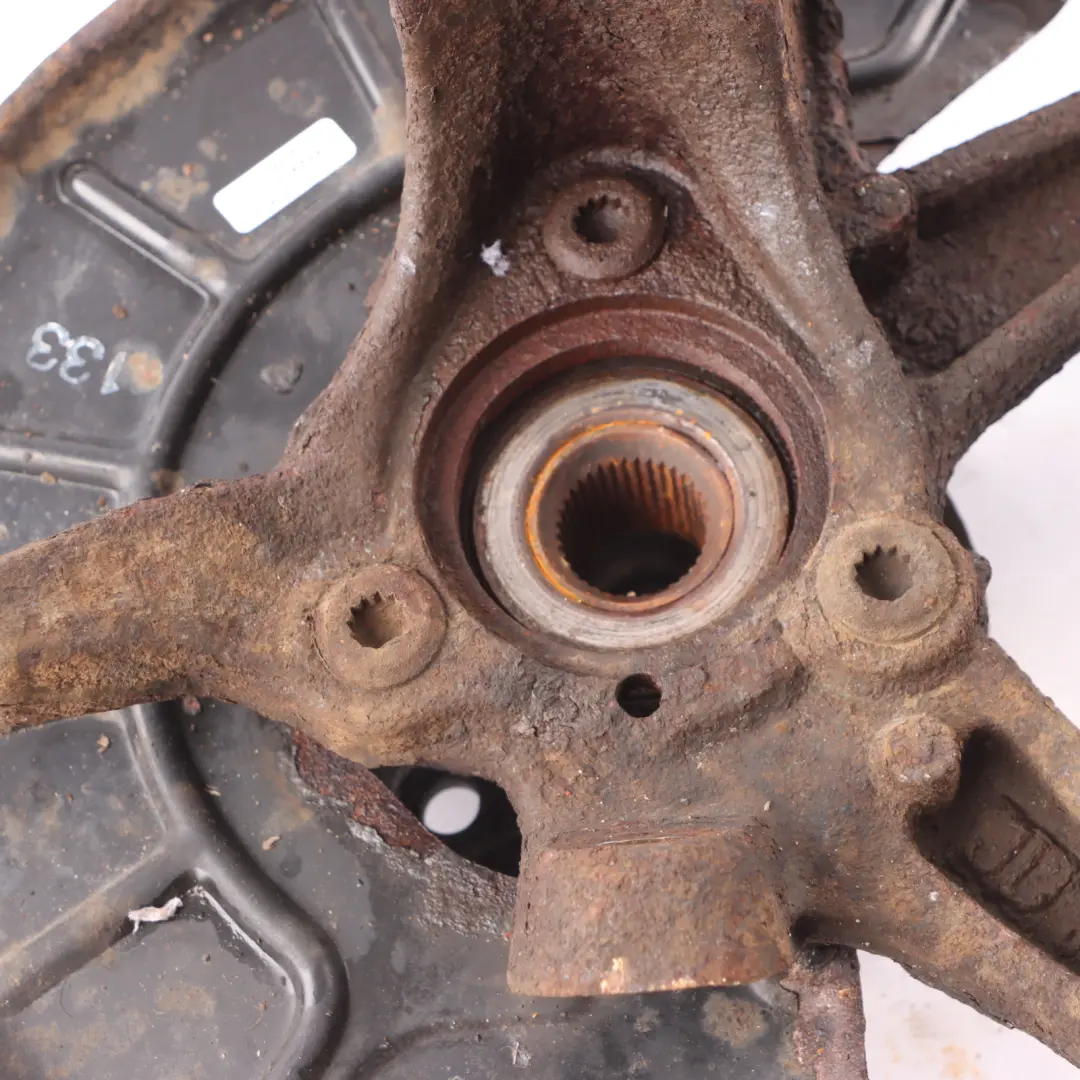 VW Golf 5 Wheel Carrier Front Left N/S Suspension Hub Mount Knuckle - SKU 1K0407255T-1 - Part number 1K0407255T