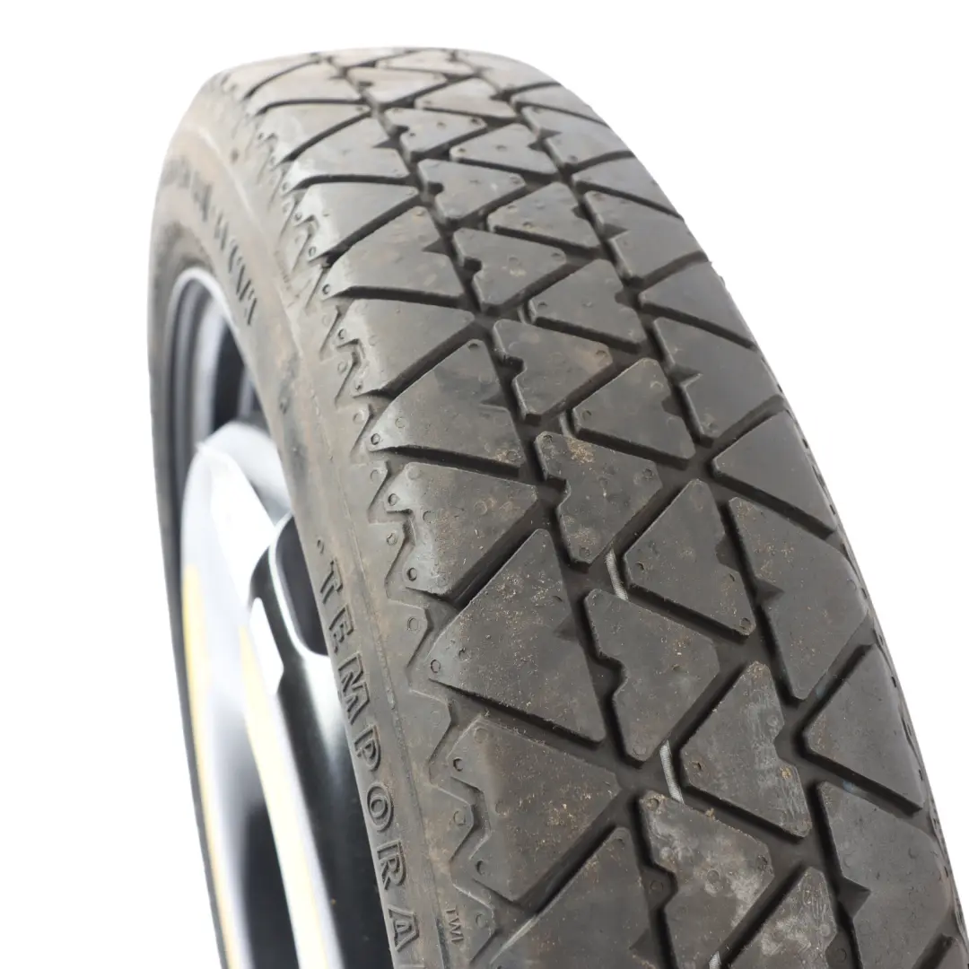 Spare Wheel Steel R18 3,5J Tyre 125/70 to VW Volkswagen Golf VI Compact with Part number 1K0601027AP VW Volkswagen Golf VI Compact Spare Wheel Steel R18 3,5J Tyre 125/70 - SKU 1K0601027AP-1 - Part number 1K0601027AP