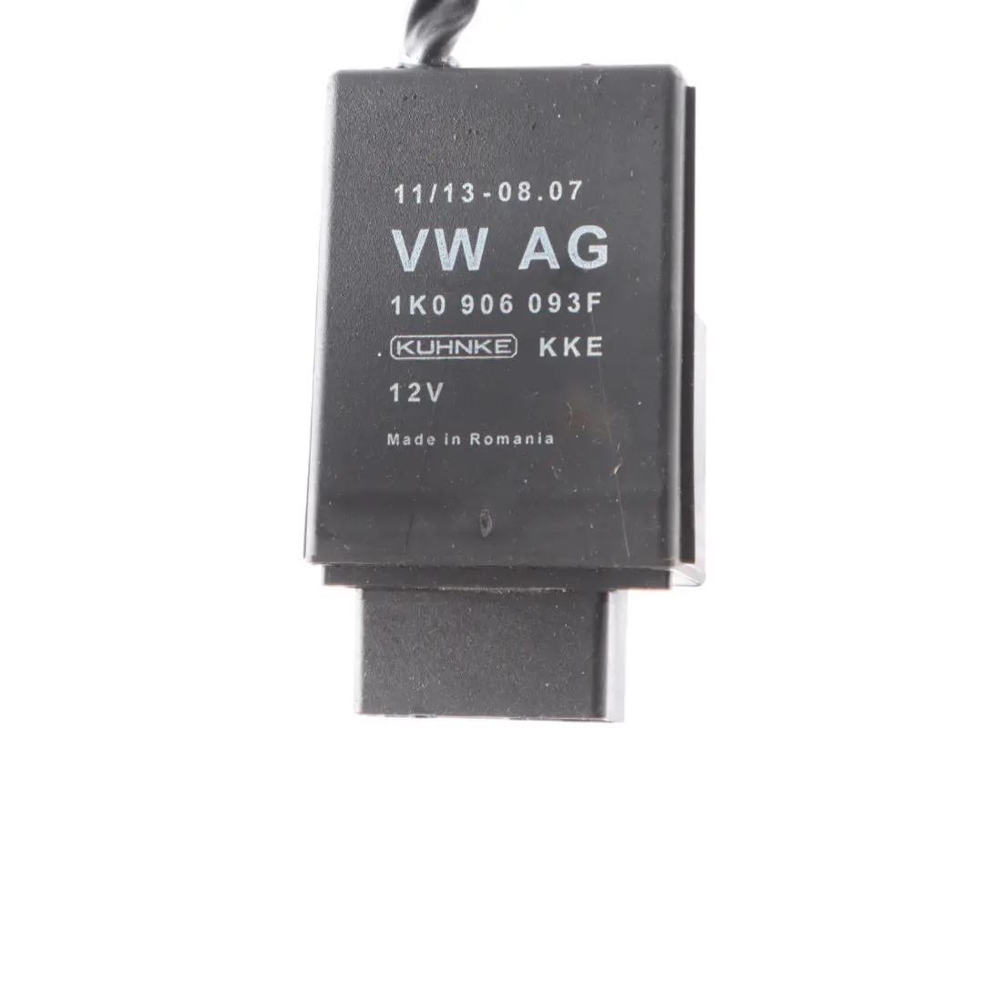 Audi A3 8P VW Golf Mk6 Moduł Przekaźnika Pompy Paliwa ECU 12V - SKU 1K0906093F - Numer Części 1K0906093F