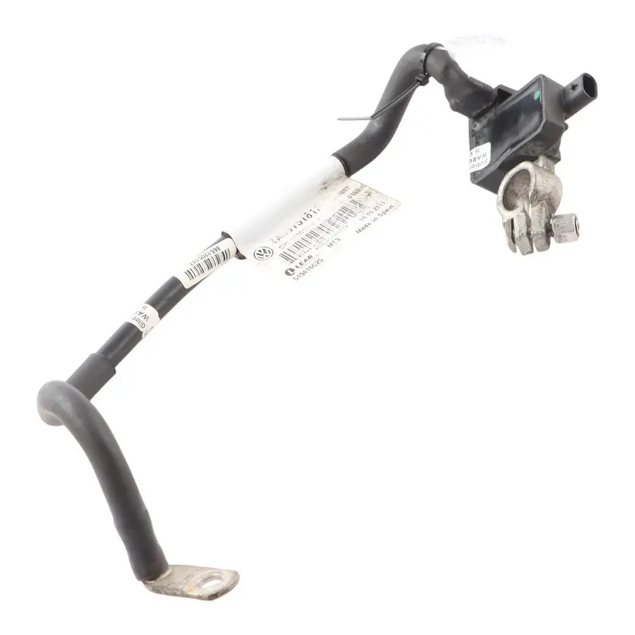 Negative Battery Terminal Cable Lead Wiring to Audi A3 8P Cabriolet with Part number 1K0915181F Audi A3 8P Cabriolet Negative Battery Terminal Cable Lead Wiring - SKU 1K0915181F - Part number 1K0915181F