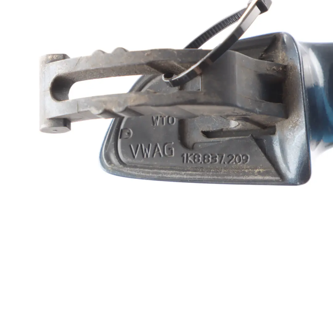 Mk5 Front Door Handle Grab Left N/S Blue Graphite Pearl Effect - C5F to VW Golf with Part number 1K8837205E VW Golf Mk5 Front Door Handle Grab Left N/S Blue Graphite Pearl Effect - C5F - SKU 1K8837205E-BGR - Part number 1K8837205E